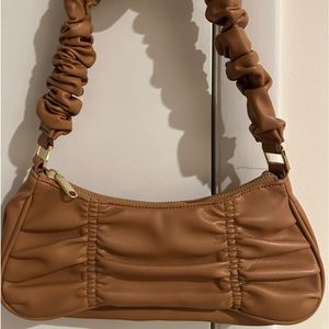 NWT … goldish, light brown, clutch